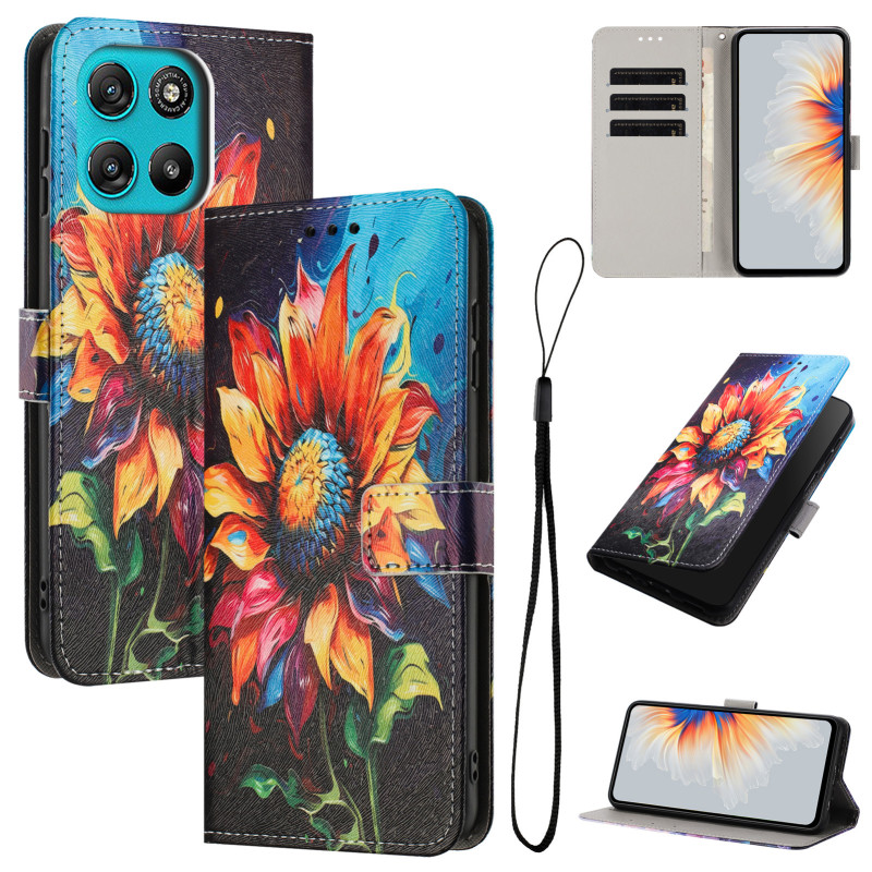 Custodia Moto G67 Power / G57 Power Sunflower