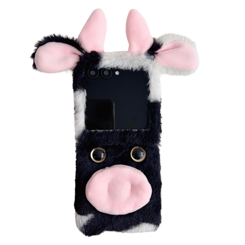 Coperchio Motorola Razr 70 / 60 / 50 Plush Cow