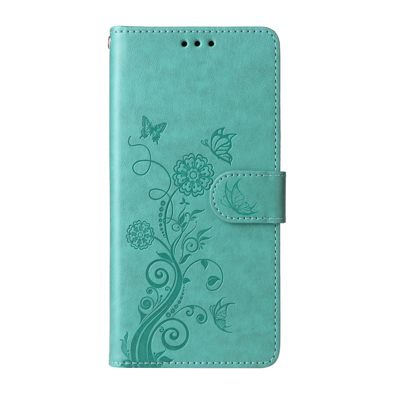 Xiaomi 17T Pro Custodia Farfalle e Fiori