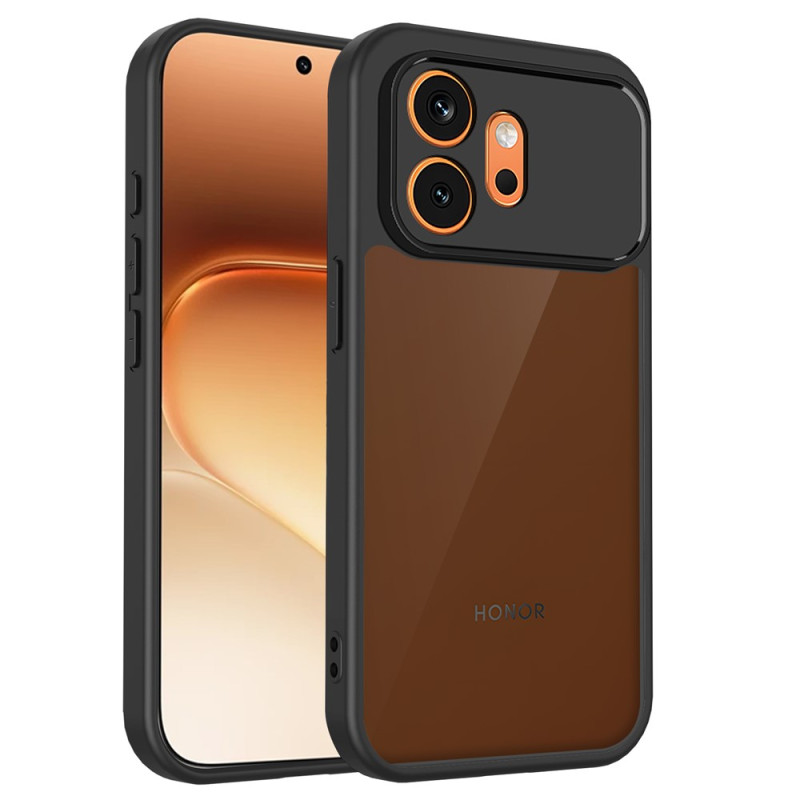 Honor 600 Custodia nera trasparente