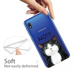 Custodia per Samsung Galaxy A10 Il gatto che dice no