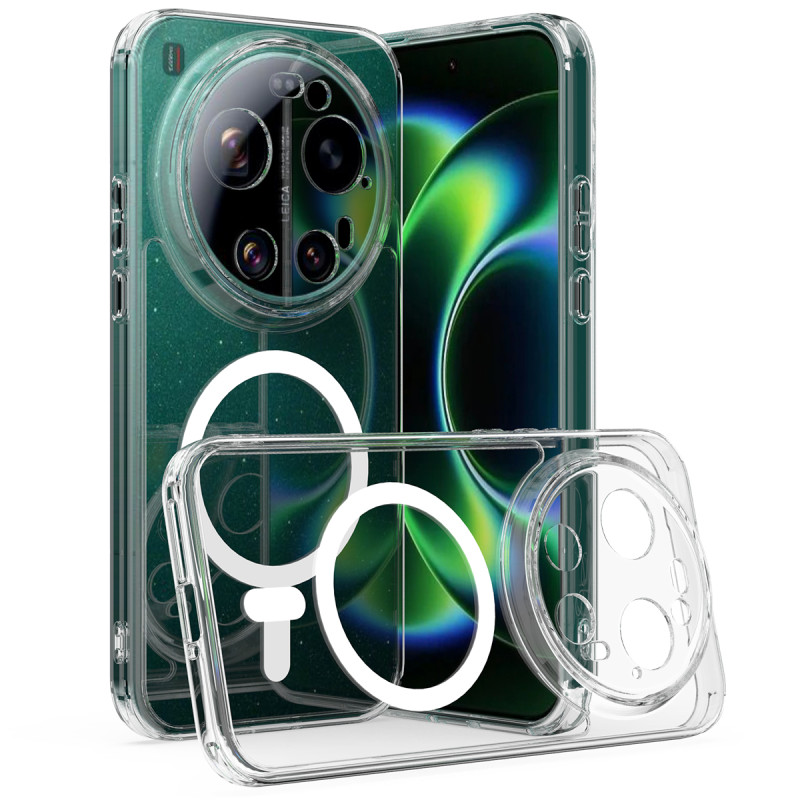 Custodia trasparente magnetica Xiaomi 17 Ultra