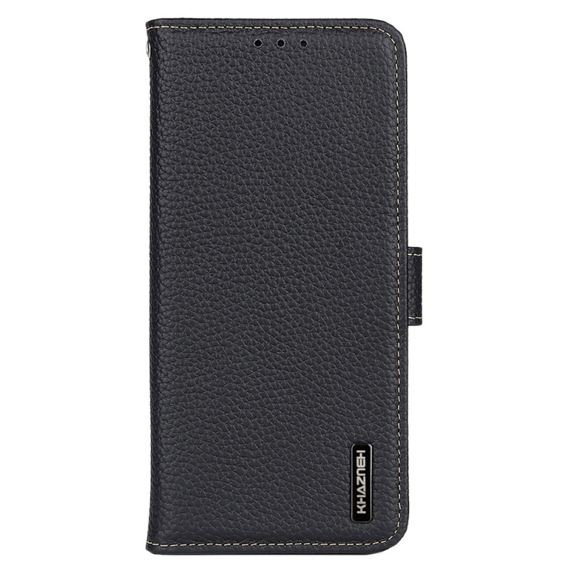 Xiaomi 17T Custodia in pelle Litchi KHAZNEH