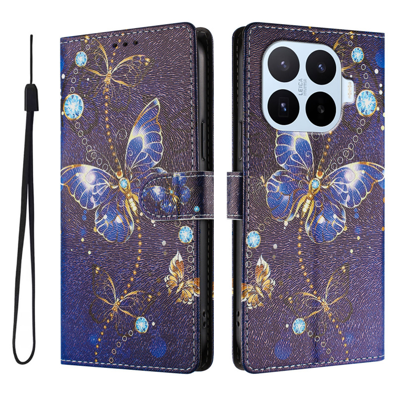 Custodia Xiaomi 17T Pro Farfalle Preziose