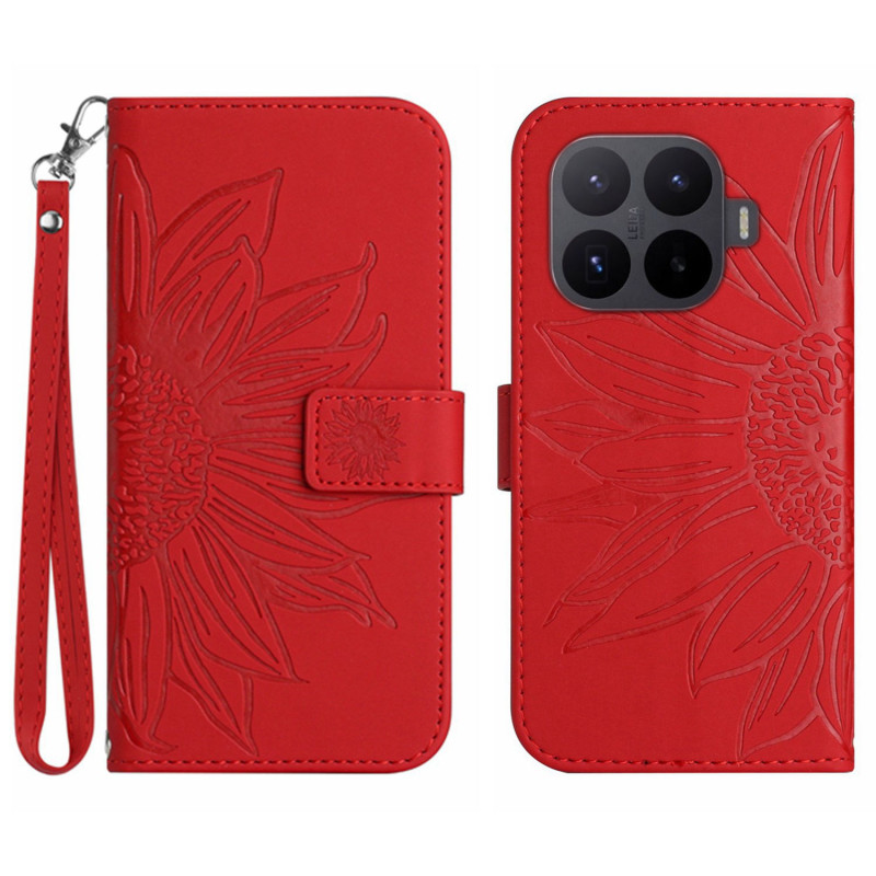 Xiaomi 17T Stampa girasole Custodia con cordino