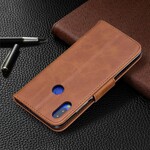 Xiaomi Redmi Note 7 Custodia liscia con patta obliqua