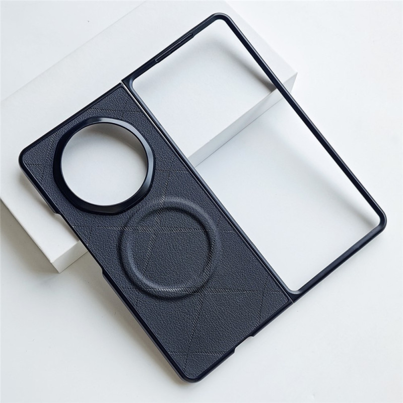 Cover magnetica Honor Magic V6 con motivo a X
