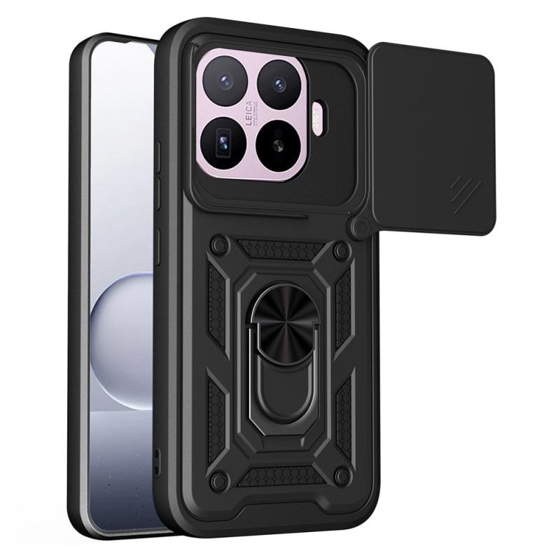 Custodia per Xiaomi 17T Pro con custodia scorrevole per la fotocamera e supporto integrato