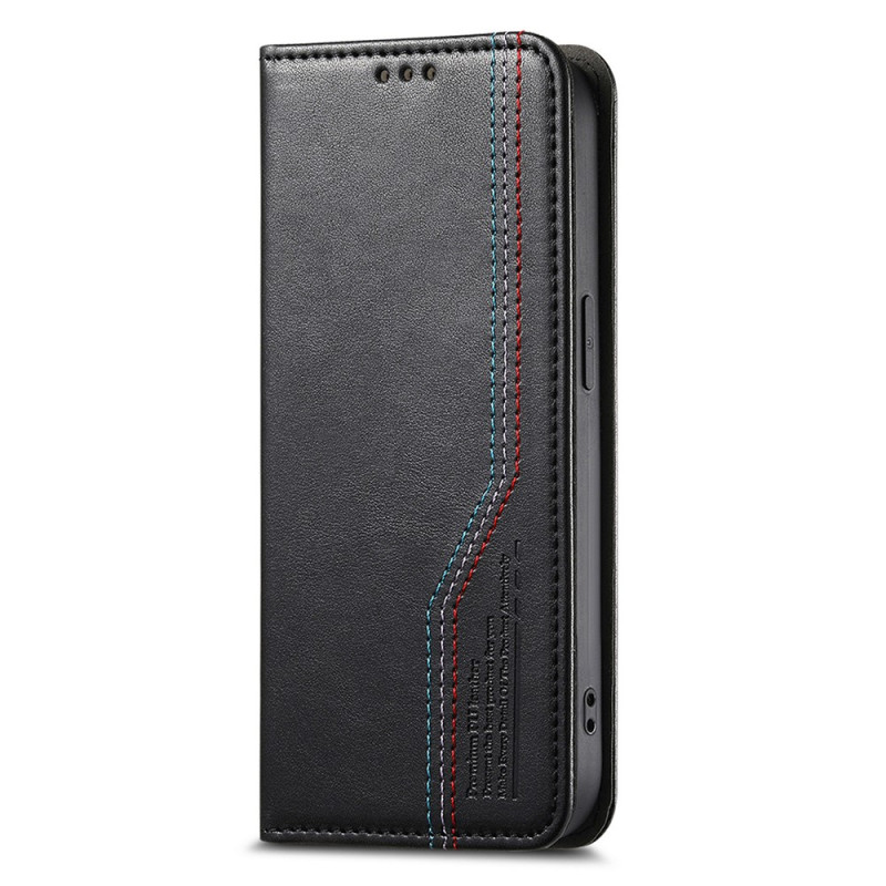 Custodia tricolore per Oppo Find X9 Ultra 5G con fascia elastica