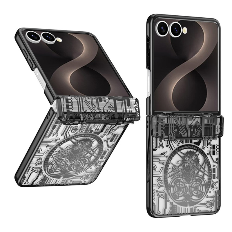 Coque Samsung Galaxy Z Flip 8 Protection de Charnière Mechanical Legend