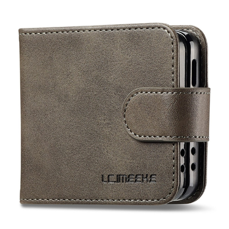 Custodia a portafoglio per Samsung Galaxy Z Flip 8 di LC.IMEEKE