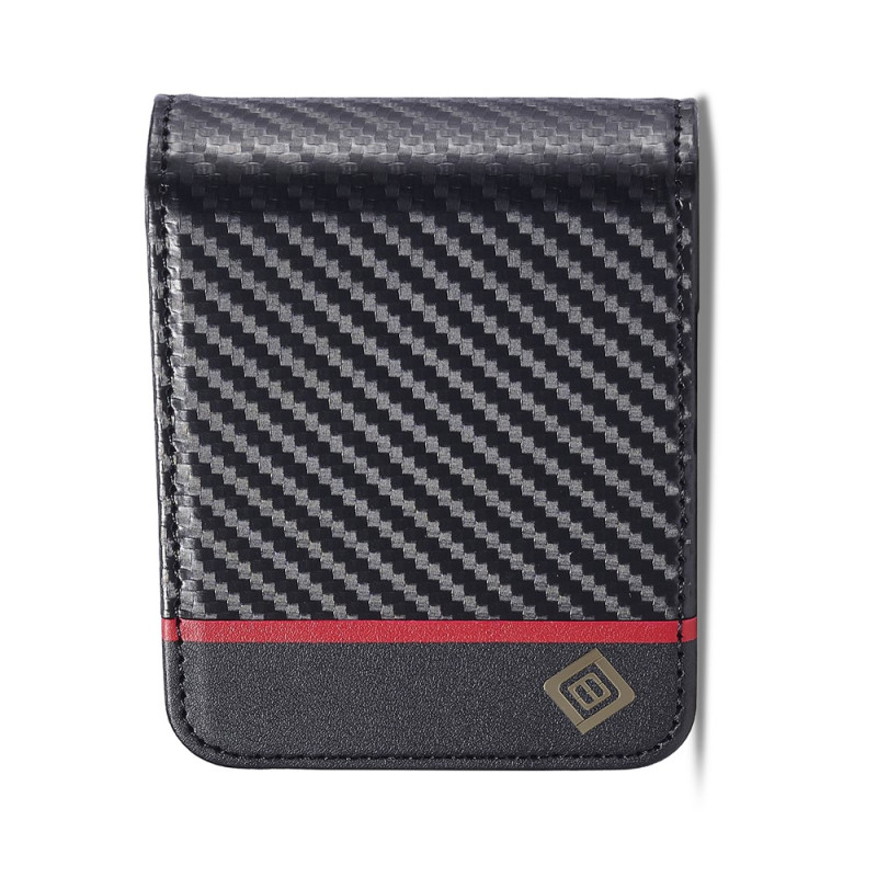 Custodia per Samsung Galaxy Z Flip 8 in fibra di carbonio LC.IMEEKE