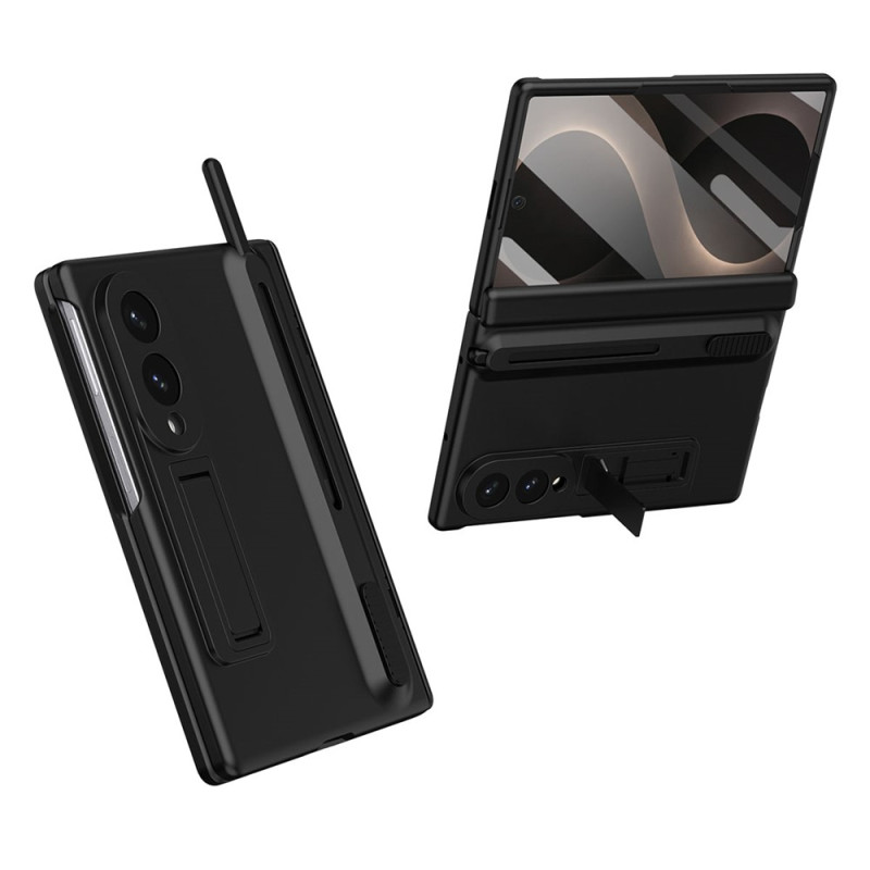 Custodia per Samsung Galaxy Z Fold 8 con protezione per la cerniera, supporto e stilo