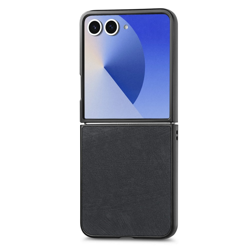 Custodia per Samsung Galaxy Z Flip 8 con effetto pelle vintage e protezione antiurto