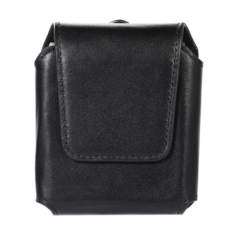 Custodia da cintura verticale in vera pelle per Samsung Galaxy Z Flip con moschettone