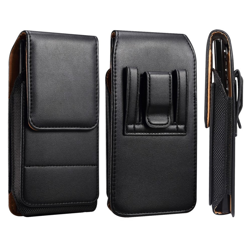 Custodia da cintura verticale universale per smartphone da 6,7 a 6,9 pollici con clip da cintura