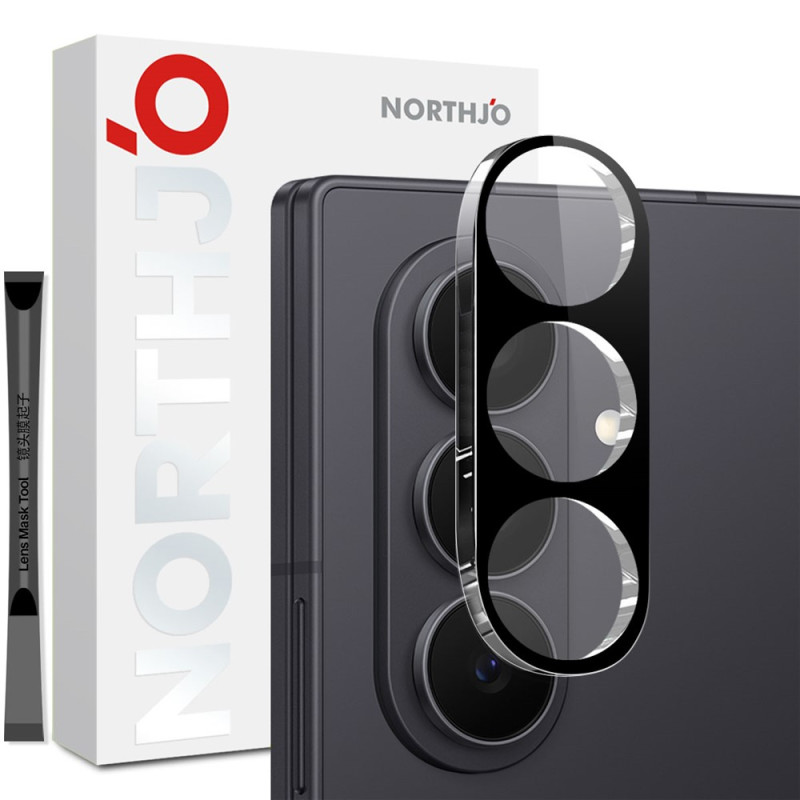 Lente protettiva in vetro temperato per Samsung Galaxy Z Fold 8 Ultra (versione nera)