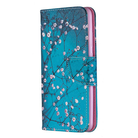 Huawei P Smart Plus Custodia 2019 albero di fiori
