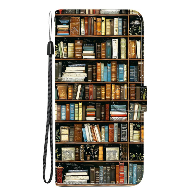 Custodia per Oppo Reno 16 5G / 16 Pro 5G Biblioteca