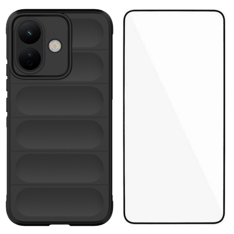 Custodia antiscivolo per Xiaomi Redmi Note 17 Pro 5G con protezione per lo schermo