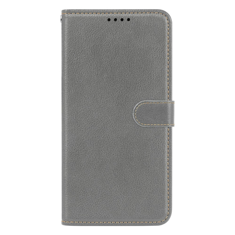 Custodia per Samsung Galaxy S26 FE con texture Litchi (protezione RFID)
