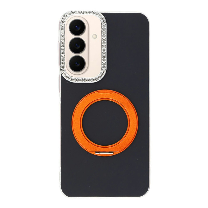Custodia magnetica con anello e strass per Samsung Galaxy S26 FE