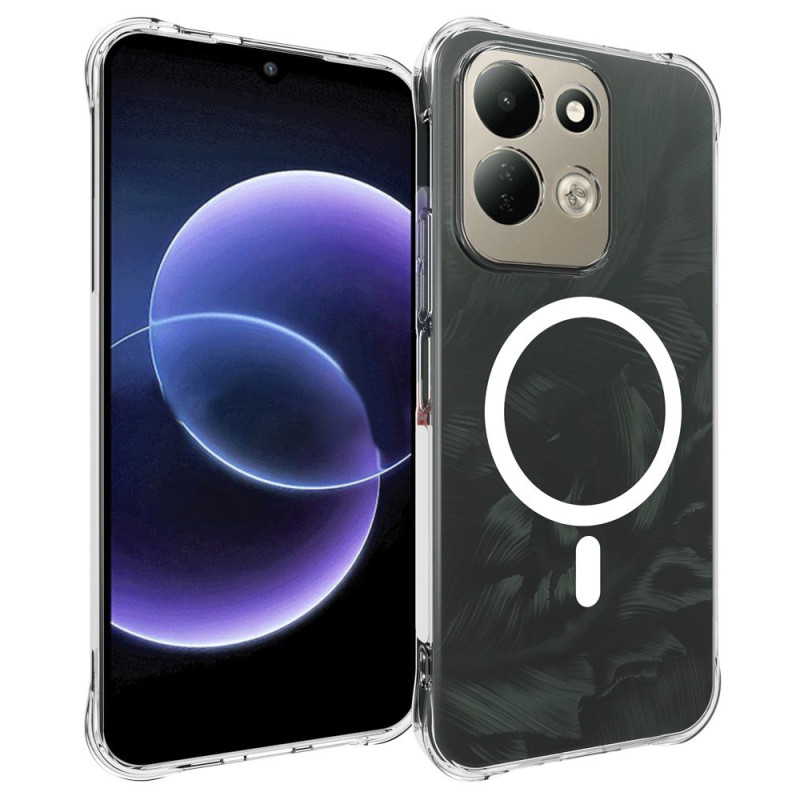 Custodia magnetica trasparente per Xiaomi Redmi 17 5G / 4G
