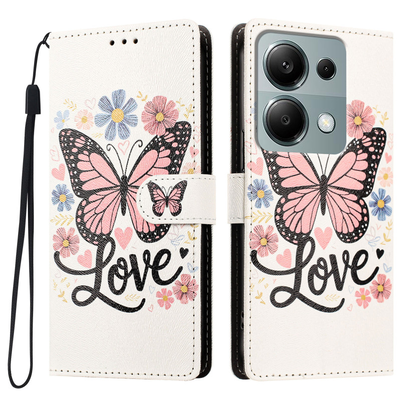 Custodia per Xiaomi Redmi 17 5G / 4G "Love Papillons"