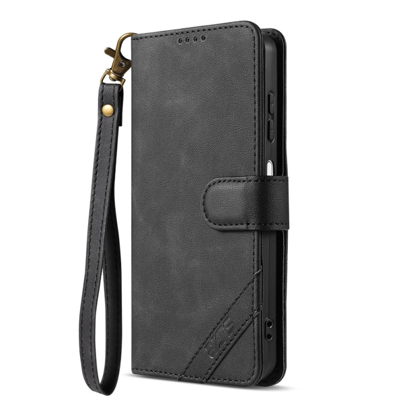 Custodia Xiaomi Redmi 17 5G / 4G effetto pelle scamosciata AZNS
