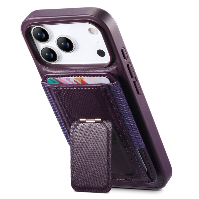 Custodia magnetica per iPhone 18 Pro / 17 Pro con porta carte e supporto CESENEO