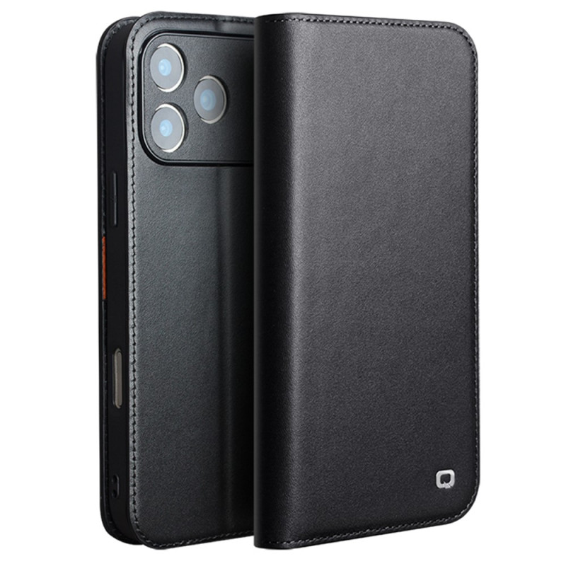 Flip Cover in pelle per iPhone 18 Pro di QIALINO
