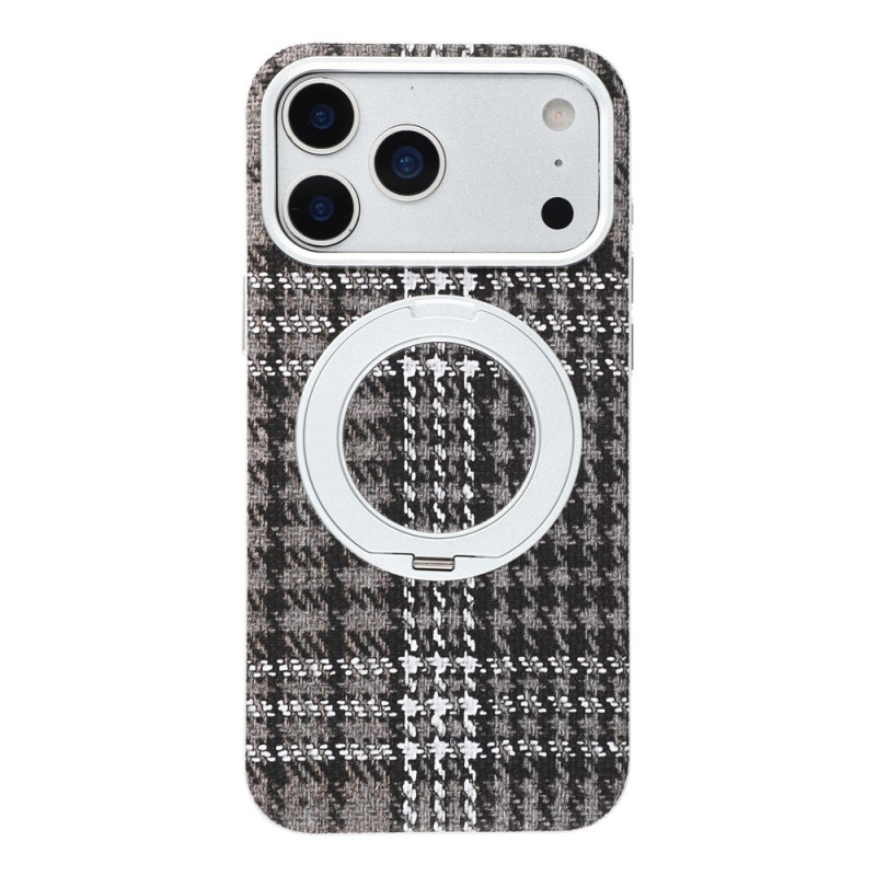 Custodia per iPhone 18 Pro Max / 17 Pro Max in tessuto pied-de-poule