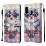 Samsung Galaxy A20e Custodia Miss Owl