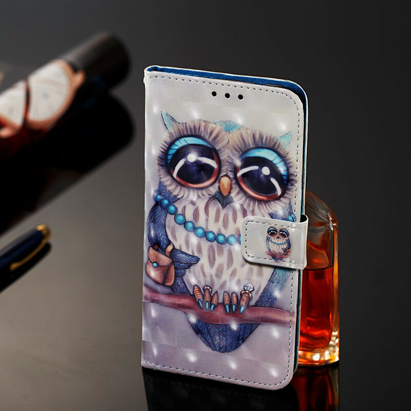 Samsung Galaxy A20e Custodia Miss Owl