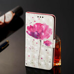 Custodia per Samsung Galaxy A20e Poppy Watercolour