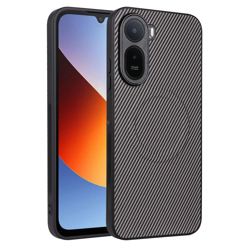 Cover Xiaomi Redmi A7 Pro / Poco C81 Pro con finitura in carbonio