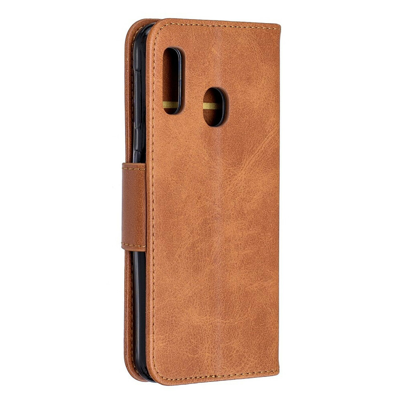 Samsung Galaxy A20e Custodia liscia con lembo obliquo Samsung Galaxy A20e Custodia liscia con lembo obliquo