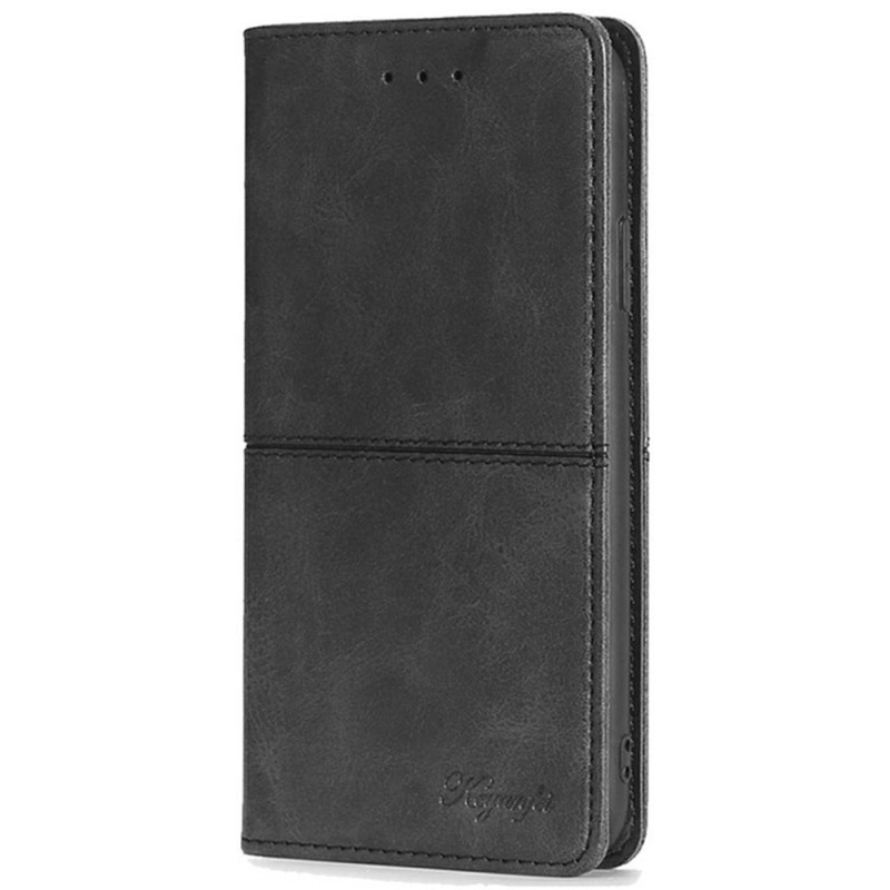 Custodia a libro per iPhone 18 Pro / 17 Pro con effetto pelle