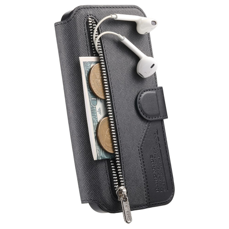 Custodia per Samsung Galaxy A18 4G / A17 4G / 5G: portafoglio magnetico 2 in 1 anti-RFID