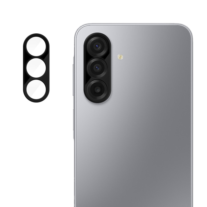 Lente protettiva in vetro temperato per Samsung Galaxy A18 4G (versione nera)