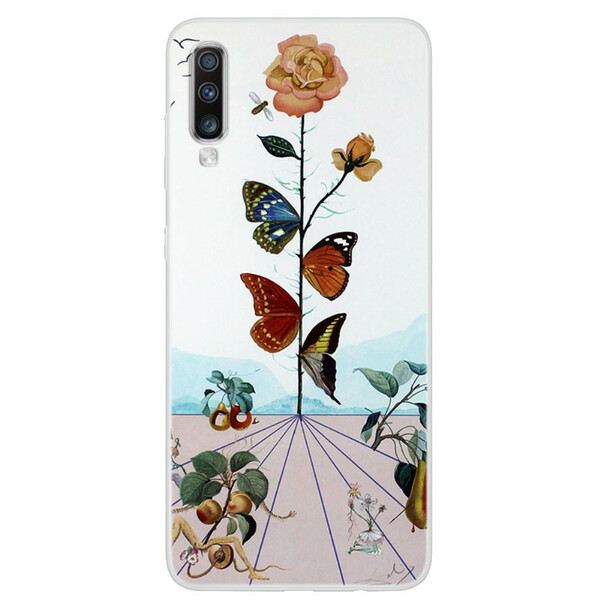 Samsung Galaxy A70 Custodia Farfalle della Natura