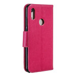 Cover Huawei Y6 2019 Farfalle e Flap Obliquo Cover Huawei Y6 2019 Farfalle e Flap Obliquo