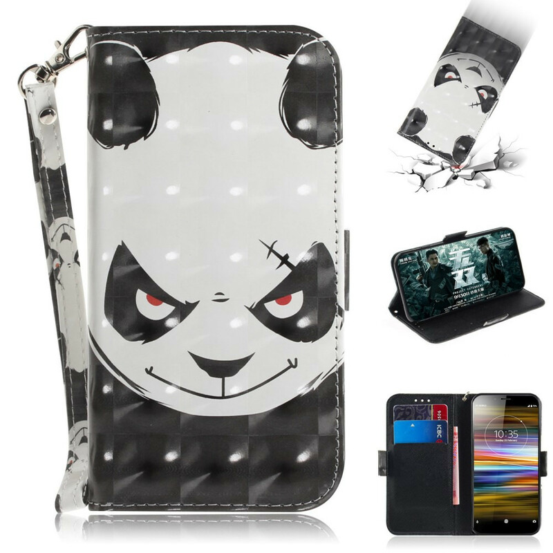 Custodia per Sony Xperia L3 Angry Panda