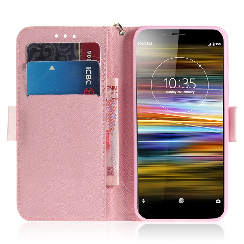 Sony Xperia L3 Custodia con cinturino