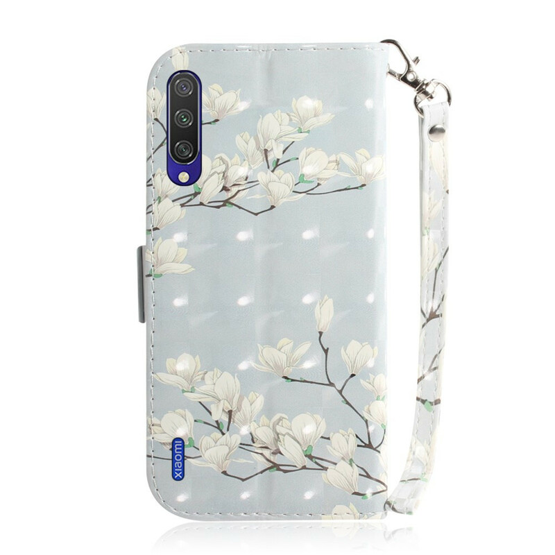 Xiaomi Mi A3 Strap Flower Tree Case