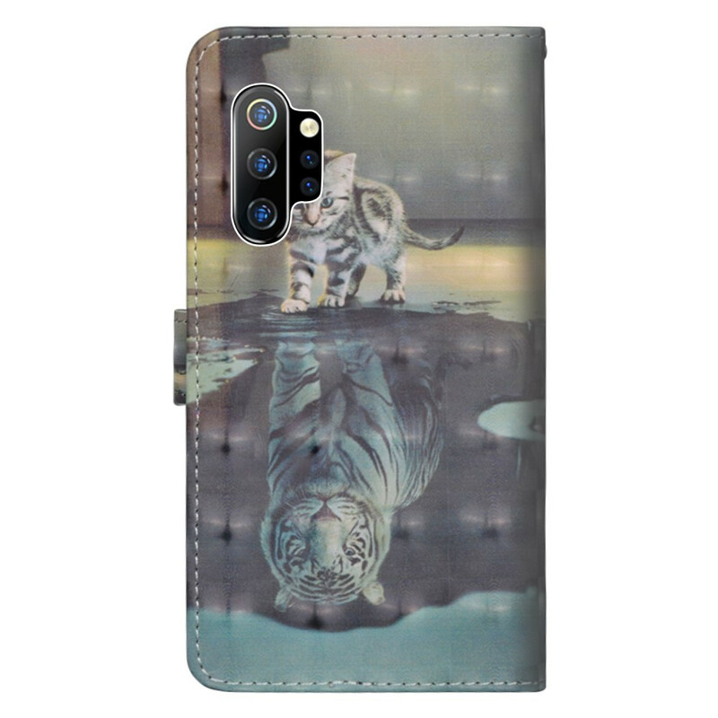 Custodia per Samsung Galaxy Note 10 Plus Ernest Le Tigre