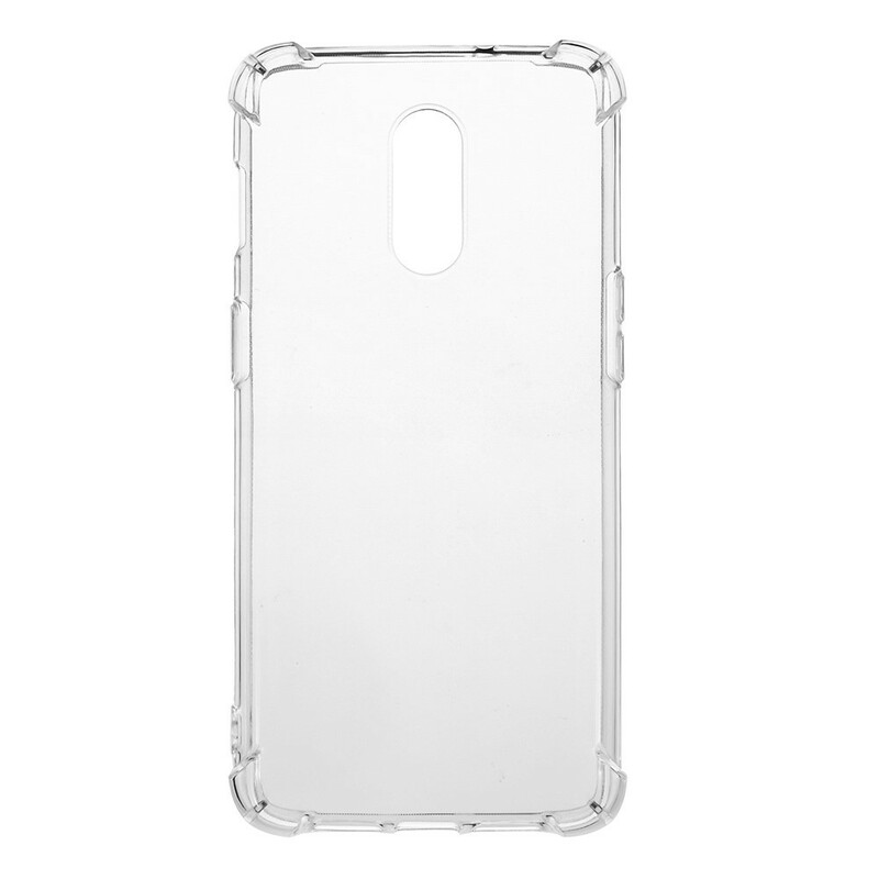 OnePlus 7 Guscio trasparente con angoli rinforzati