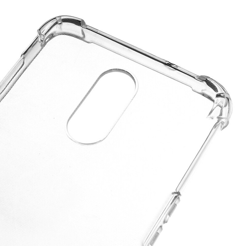 OnePlus 7 Guscio trasparente con angoli rinforzati
