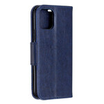 Custodia per iPhone 11 Cordino stampato a farfalla Custodia per iPhone 11 Cordino stampato a farfalla
