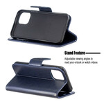 Custodia per iPhone 11 Cordino stampato a farfalla Custodia per iPhone 11 Cordino stampato a farfalla